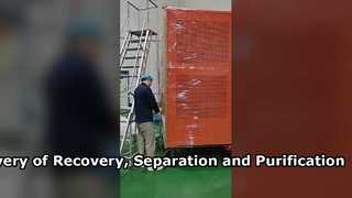 Levering van terugwinnings-, scheidings- en zuiveringsapparatuur aan de klant